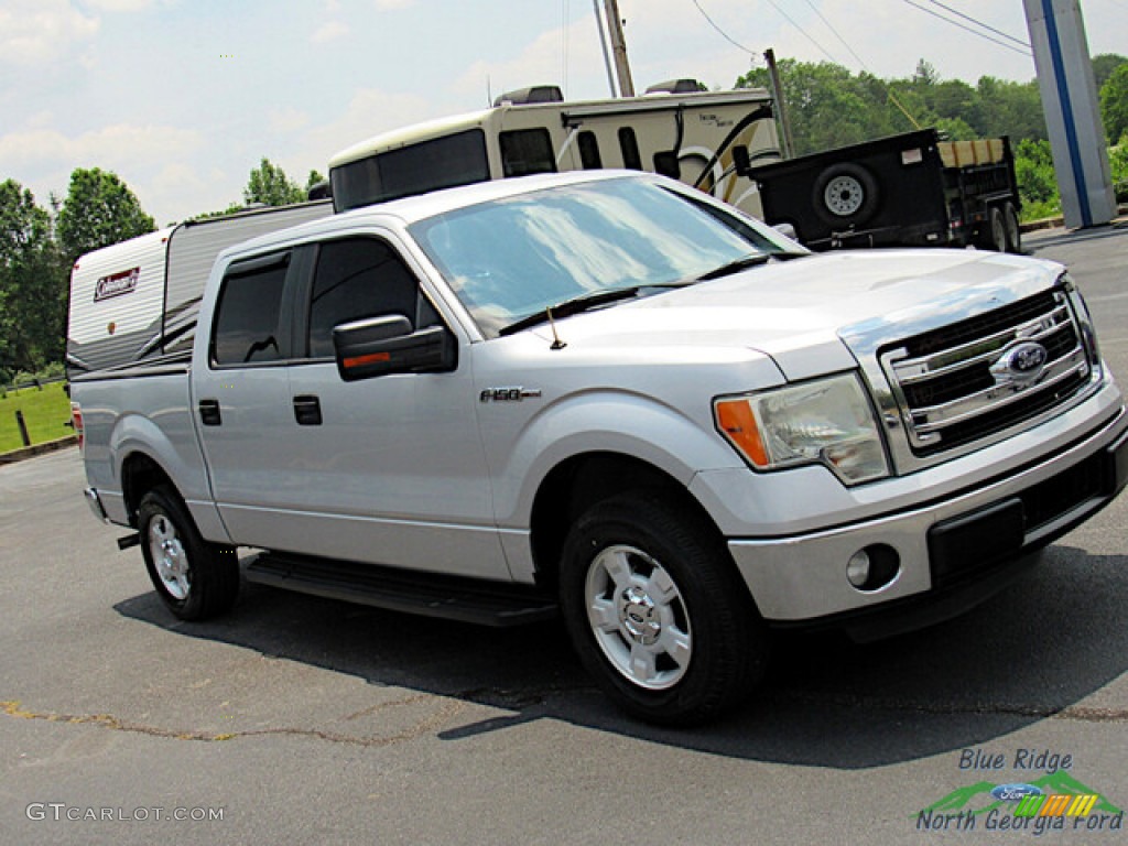 2014 F150 XL SuperCrew - Ingot Silver / Steel Grey photo #20