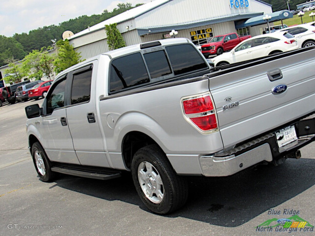 2014 F150 XL SuperCrew - Ingot Silver / Steel Grey photo #22