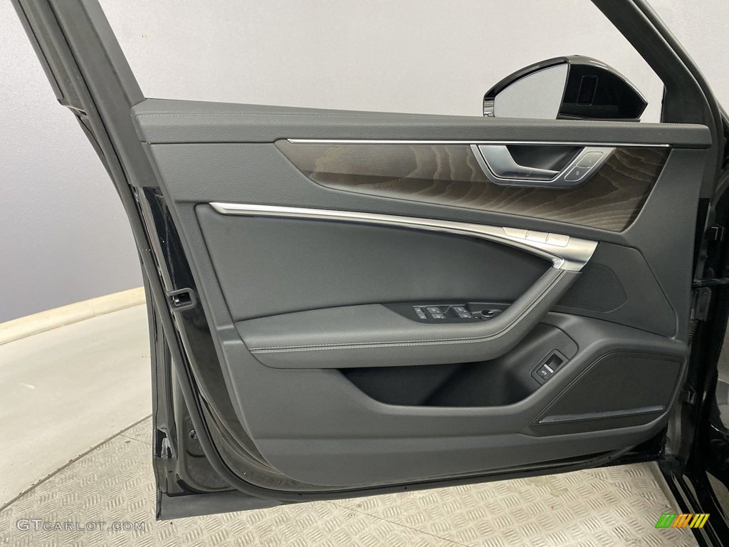 2019 Audi A6 3.0 TFSI Premium Plus quattro Black Door Panel Photo #146236923