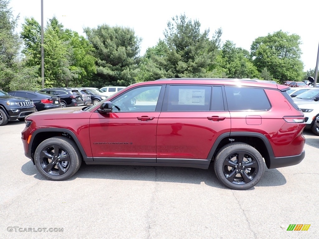 Velvet Red Pearl 2023 Jeep Grand Cherokee L Altitude 4x4 Exterior Photo #146237070