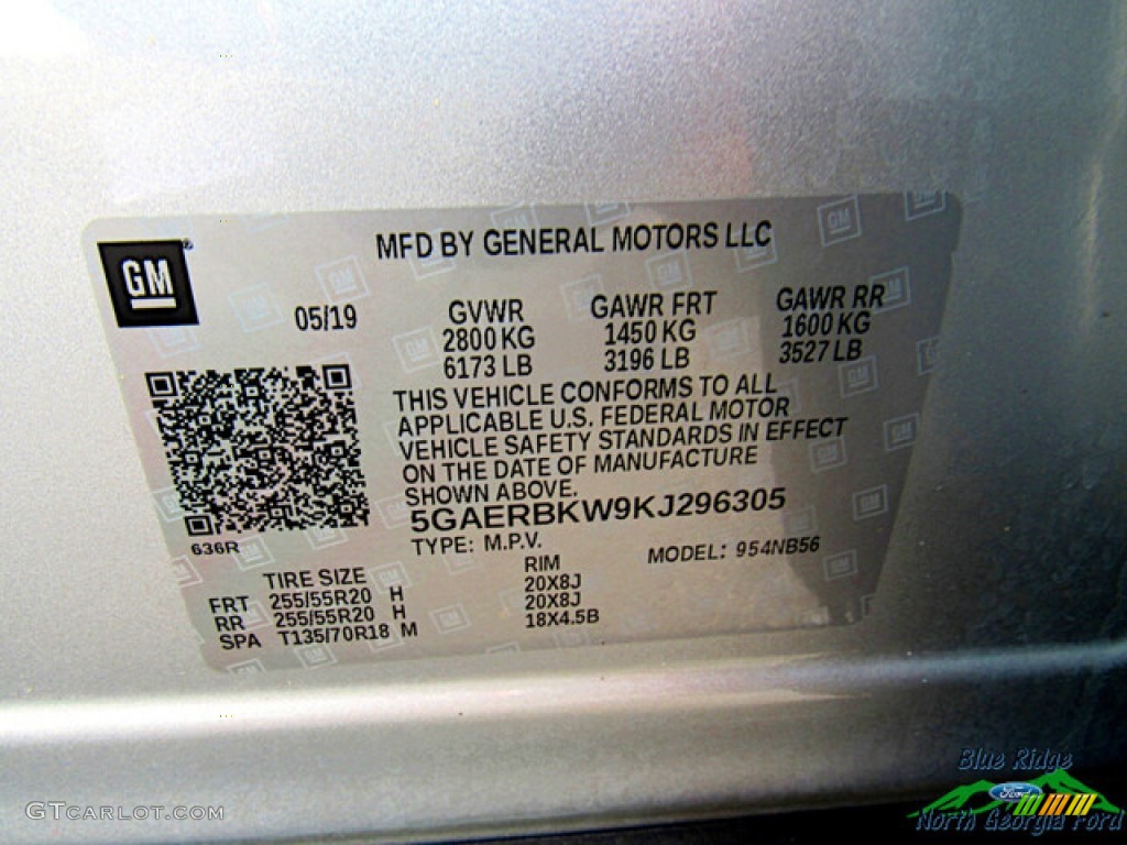 2019 Enclave Essence - Quicksilver Metallic / Dark Galvanized/Ebony Accents photo #26