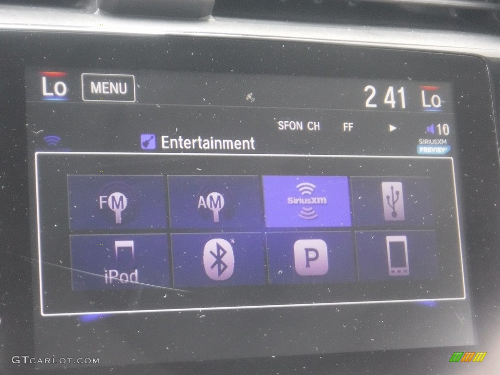 2020 Civic EX-L Sedan - Molten Lava Pearl / Black photo #19
