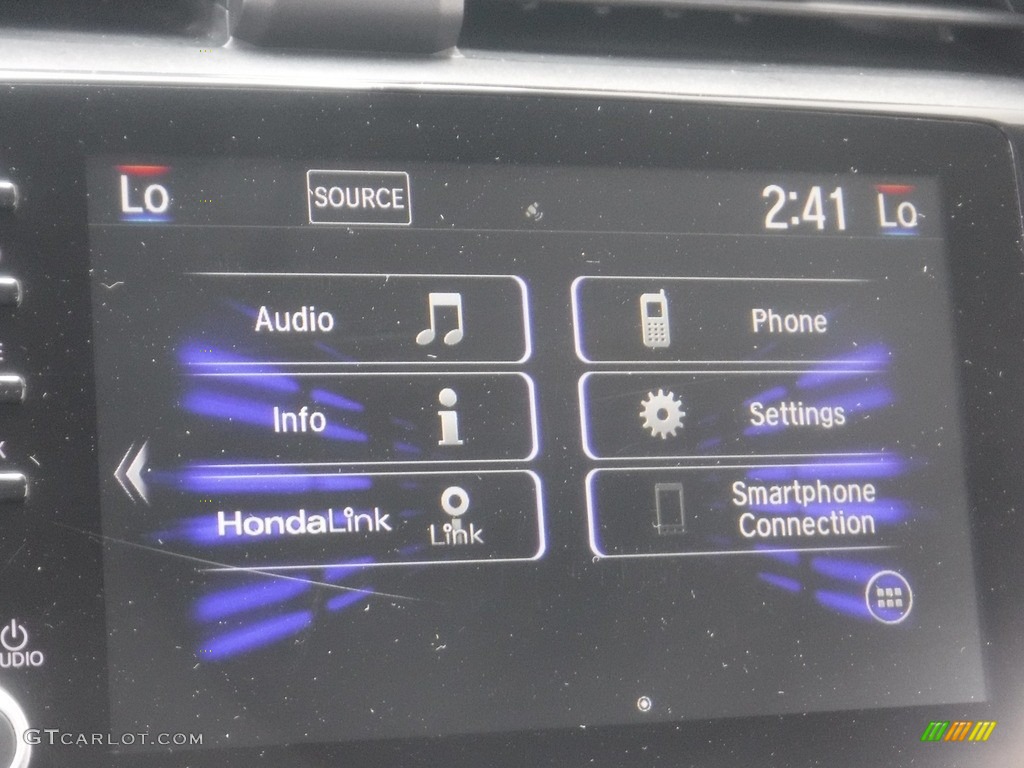 2020 Civic EX-L Sedan - Molten Lava Pearl / Black photo #20