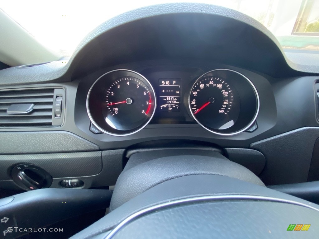 2016 Jetta S - Cardinal Red Metallic / Titan Black photo #6