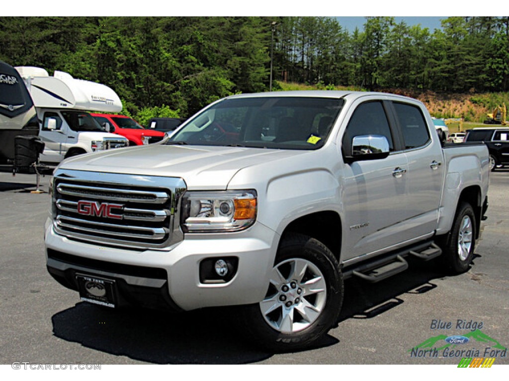 Quicksilver Metallic 2016 GMC Canyon SLE Crew Cab Exterior Photo #146238072