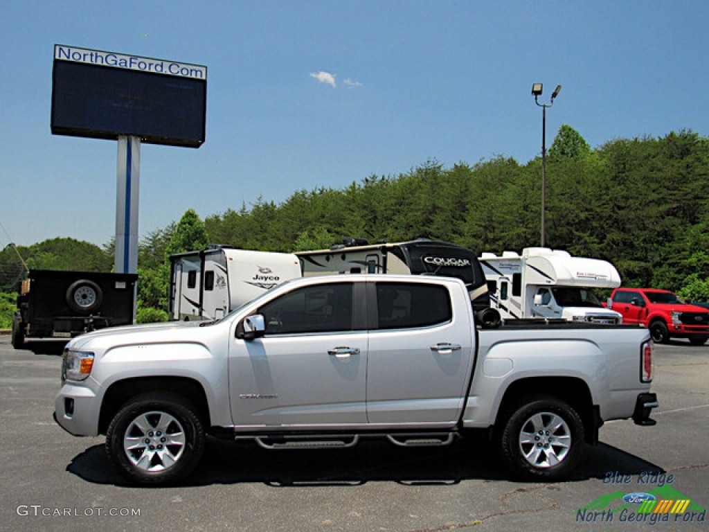 Quicksilver Metallic 2016 GMC Canyon SLE Crew Cab Exterior Photo #146238090