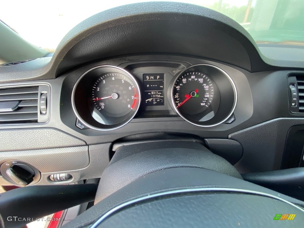 2016 Jetta S - Cardinal Red Metallic / Titan Black photo #20