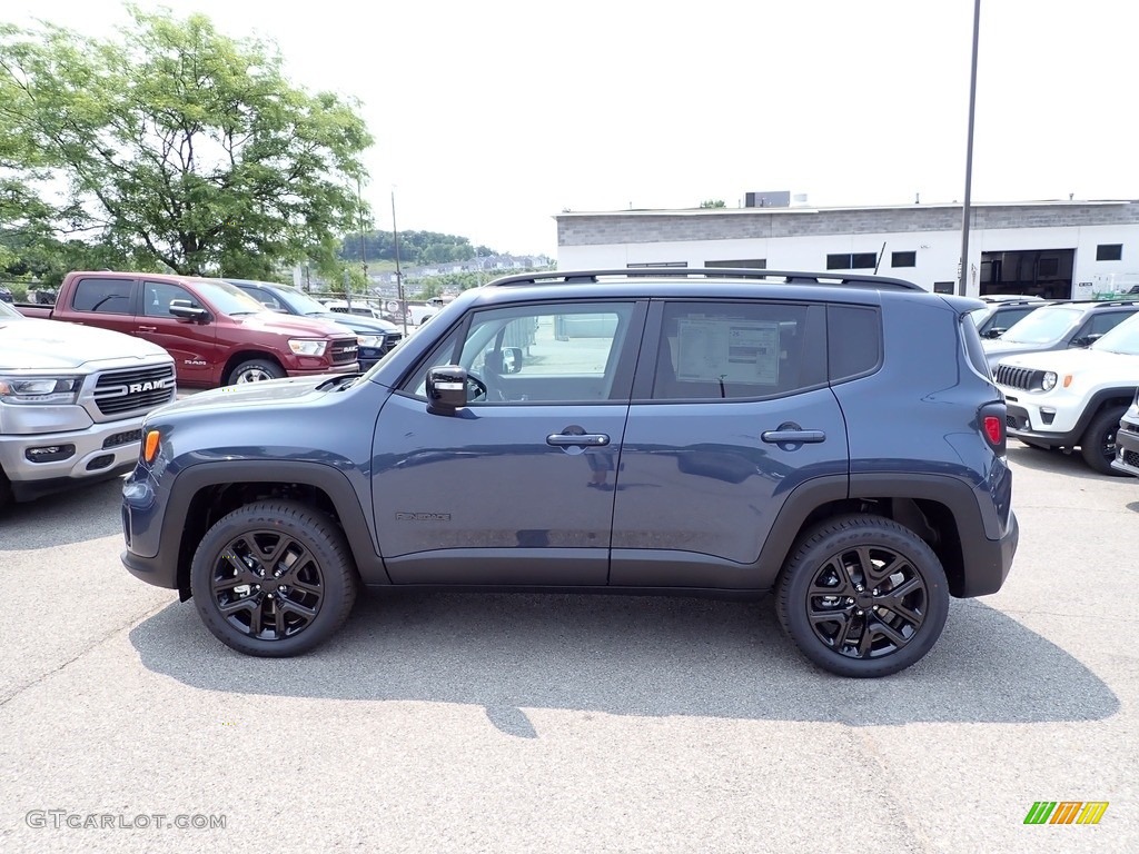2023 Renegade Altitude 4x4 - Slate Blue Pearl / Black photo #2