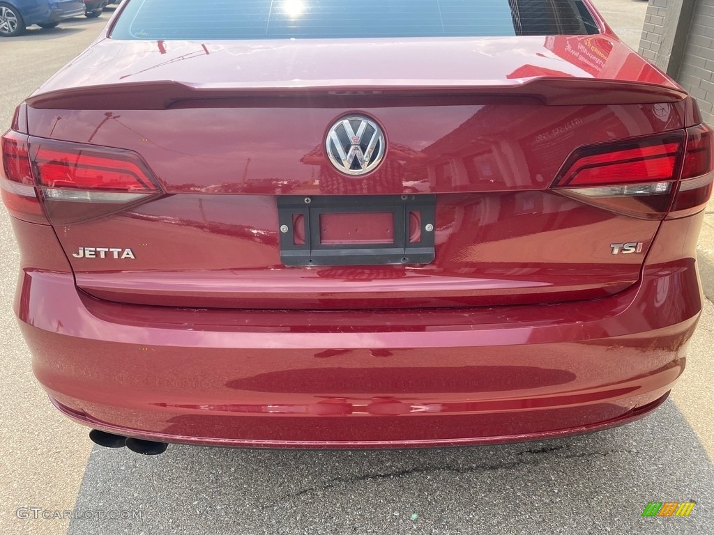 2016 Jetta S - Cardinal Red Metallic / Titan Black photo #36