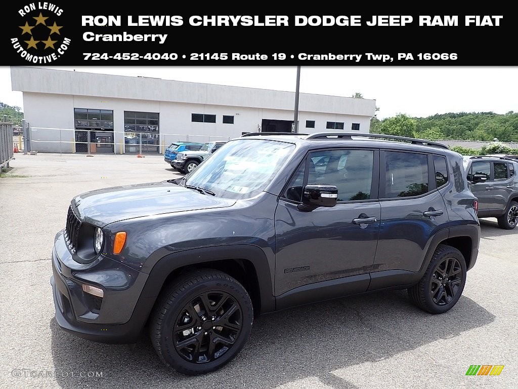 Graphite Gray Jeep Renegade