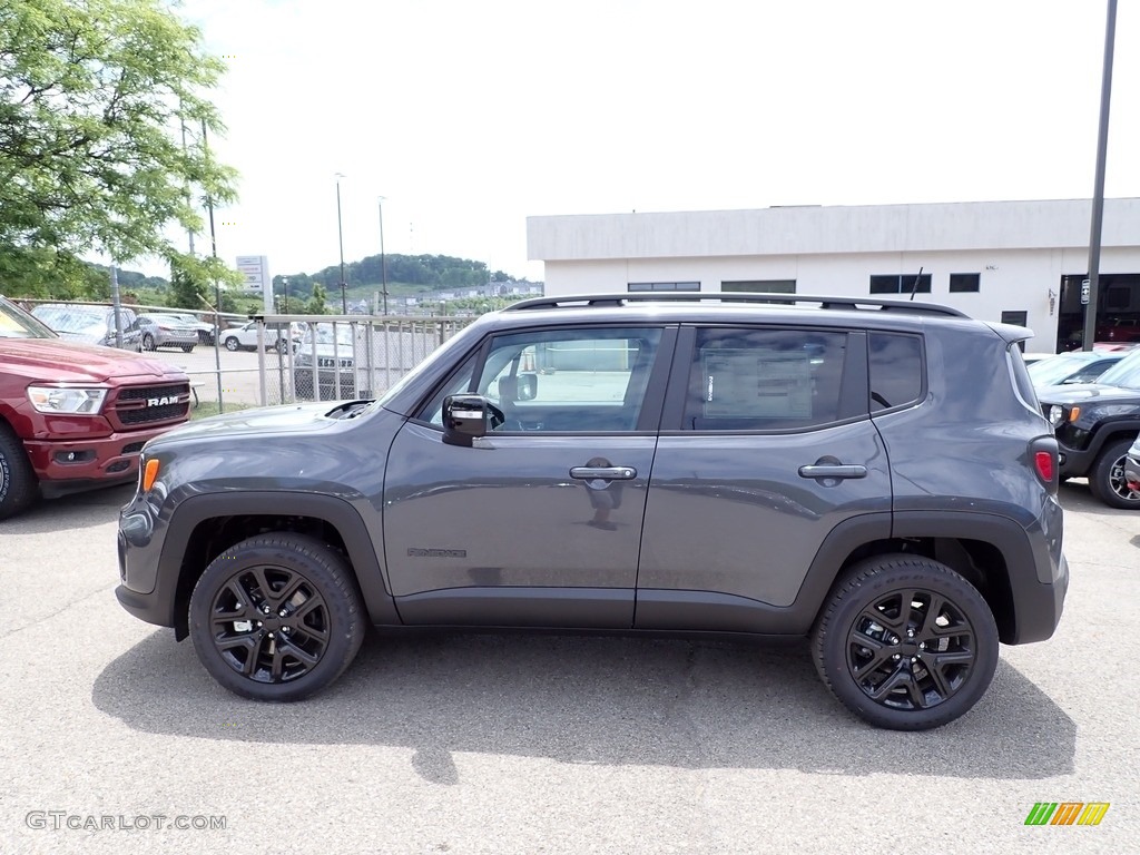 2023 Renegade Altitude 4x4 - Graphite Gray / Black photo #2