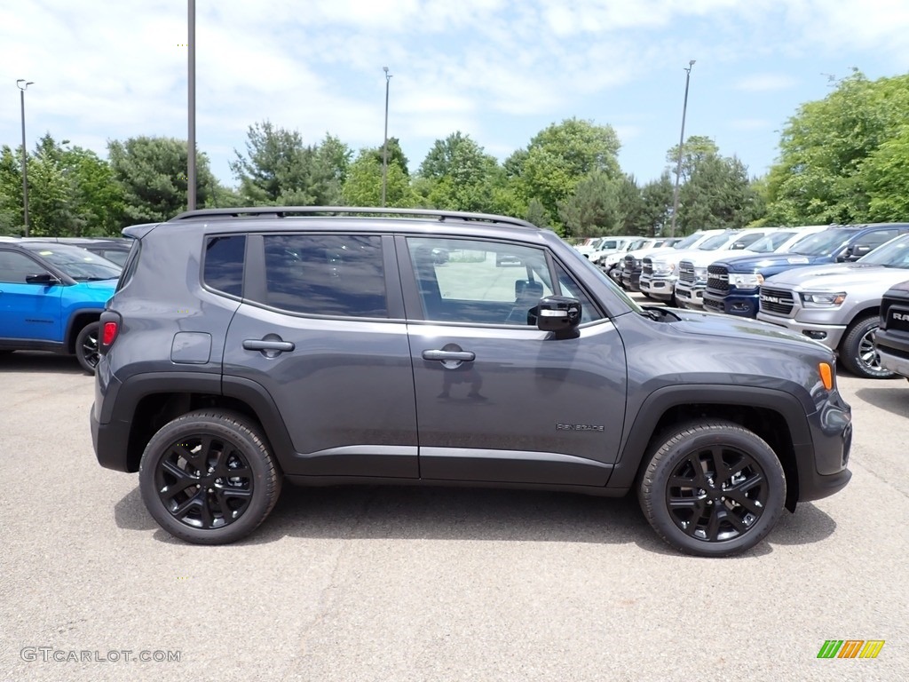 2023 Renegade Altitude 4x4 - Graphite Gray / Black photo #6