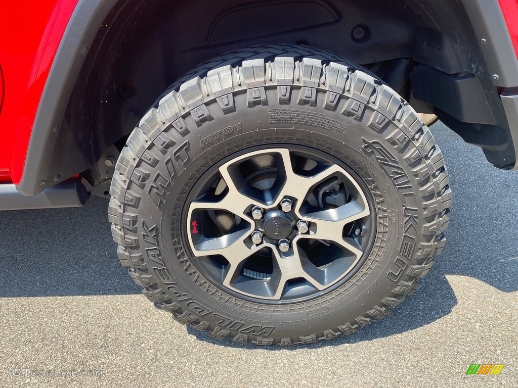 2020 Wrangler Rubicon 4x4 - Firecracker Red / Black photo #12