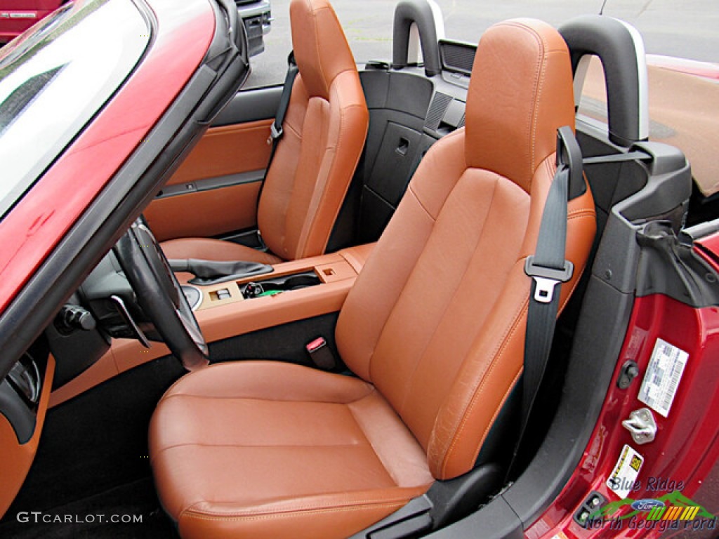 2007 MX-5 Miata Grand Touring Roadster - Copper Red Mica / Tan photo #12