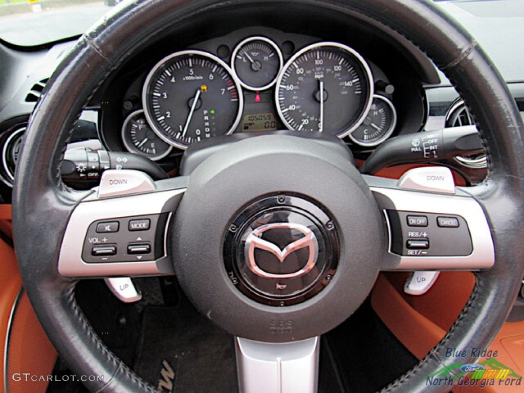 2007 MX-5 Miata Grand Touring Roadster - Copper Red Mica / Tan photo #18