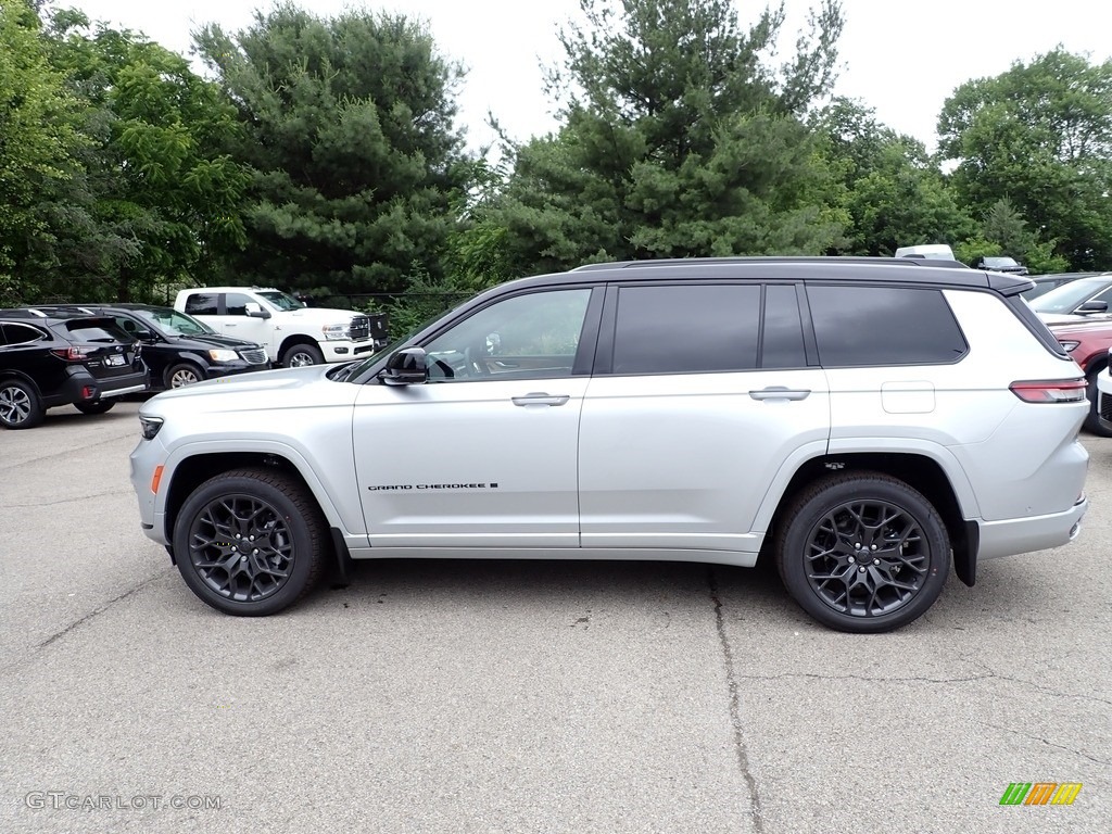 Silver Zynith 2023 Jeep Grand Cherokee L Summit Reserve 4WD Exterior Photo #146239422