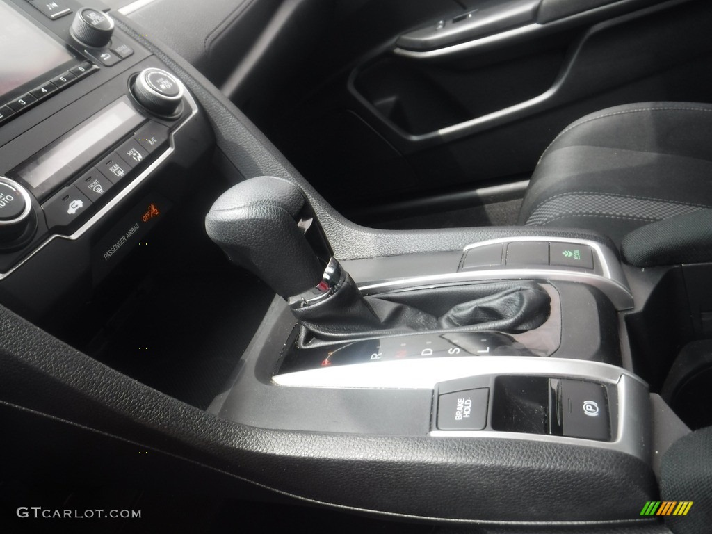 2020 Civic LX Sedan - Molten Lava Pearl / Black photo #13
