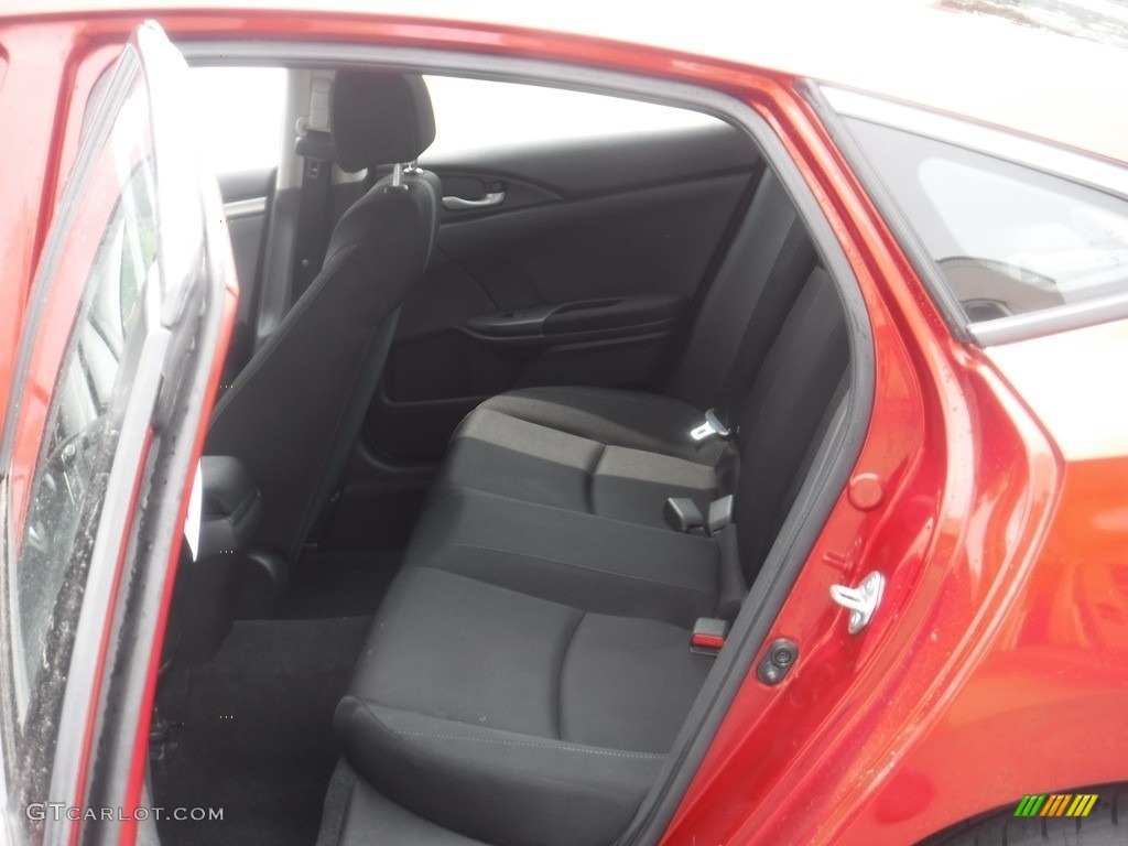 2020 Civic LX Sedan - Molten Lava Pearl / Black photo #20