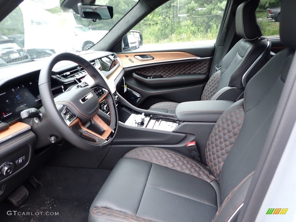 Global Black Interior 2023 Jeep Grand Cherokee L Summit Reserve 4WD Photo #146239641