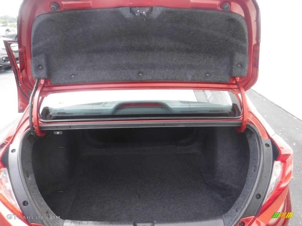 2020 Civic LX Sedan - Molten Lava Pearl / Black photo #23