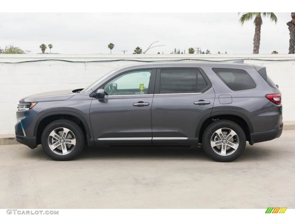 Modern Steel Metallic 2023 Honda Pilot EX-L Exterior Photo #146239848