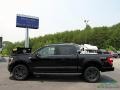 Agate Black Metallic - F150 Lariat SuperCrew 4x4 Photo No. 2