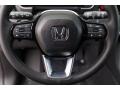 Black 2023 Honda Pilot EX-L Steering Wheel