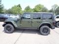 Sarge Green 2023 Jeep Wrangler Unlimited Rubicon 4XE 20th Anniversary Hybrid Exterior