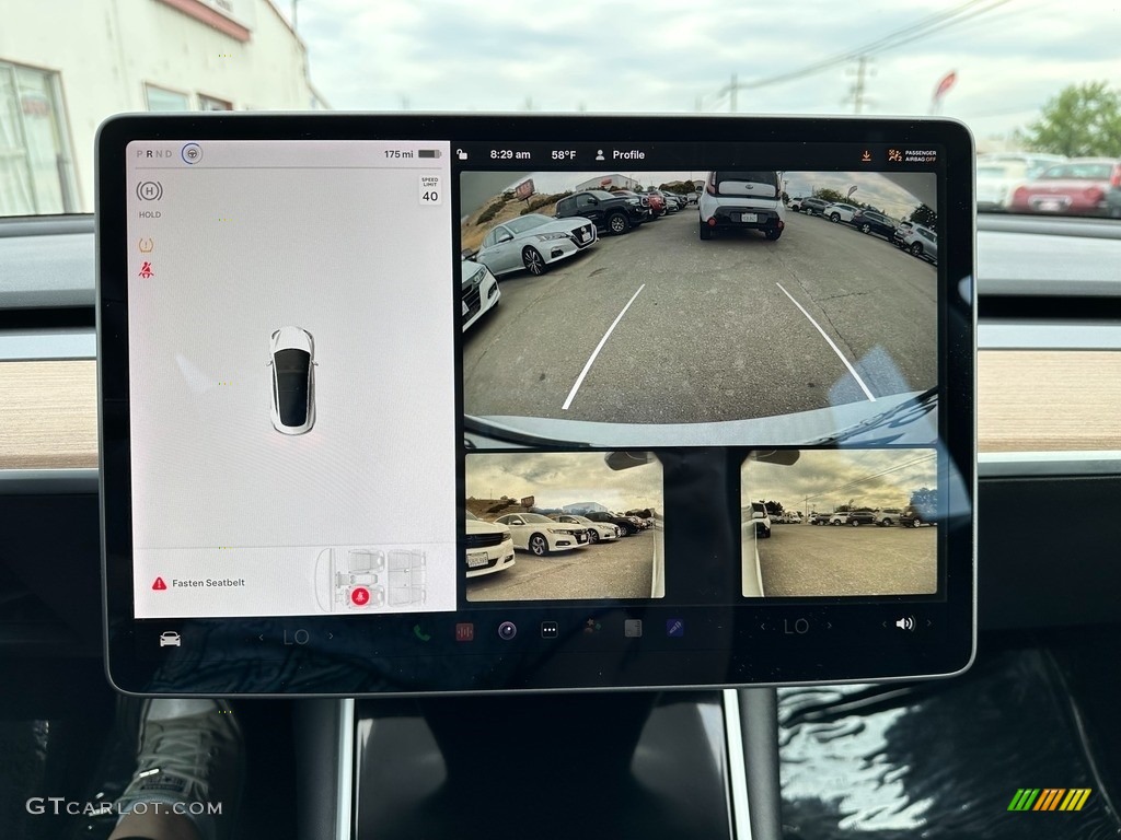 2020 Tesla Model 3 Standard Range Plus Controls Photo #146241141