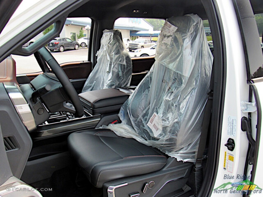 2023 F150 Lariat SuperCrew 4x4 - Star White Metallic Tri-Coat / Black photo #11