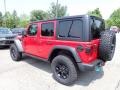 2023 Firecracker Red Jeep Wrangler Unlimited Rubicon 4XE 20th Anniversary Hybrid  photo #3