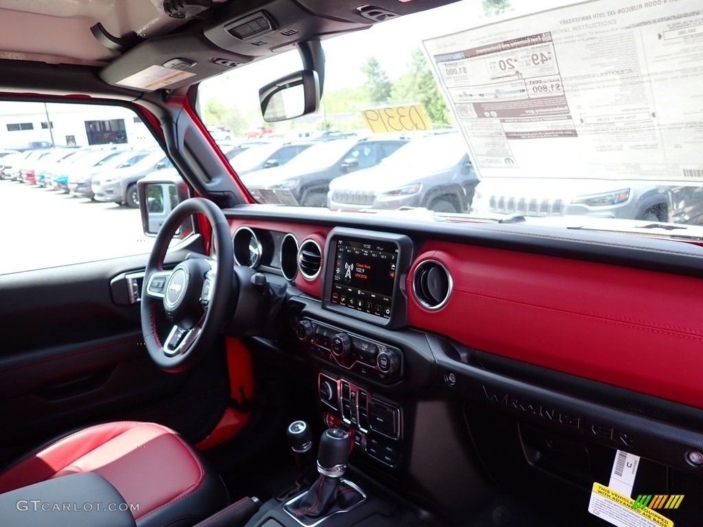 2023 Wrangler Unlimited Rubicon 4XE 20th Anniversary Hybrid - Firecracker Red / 20th Anniversary Red/Black photo #11