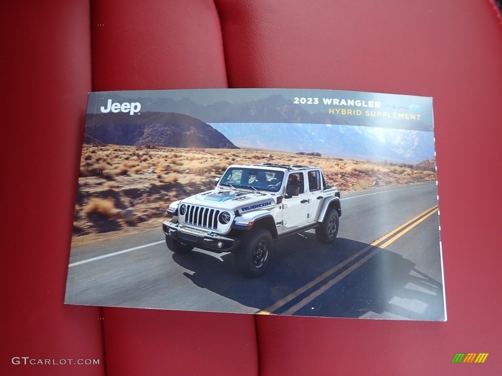2023 Jeep Wrangler Unlimited Rubicon 4XE 20th Anniversary Hybrid Books/Manuals Photo #146241357