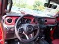 Dashboard of 2023 Wrangler Unlimited Rubicon 4XE 20th Anniversary Hybrid