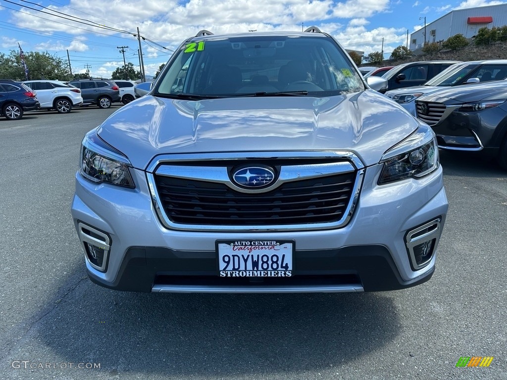 2021 Forester 2.5i Touring - Ice Silver Metallic / Black photo #2