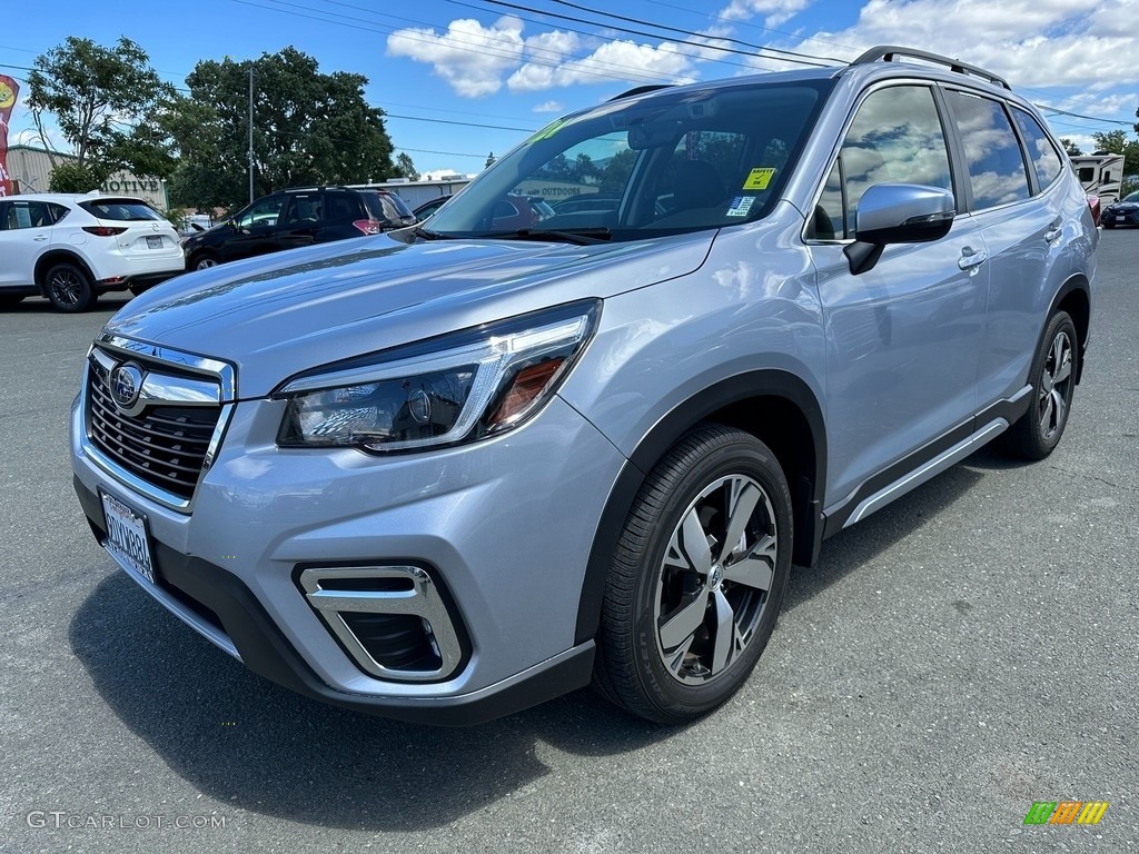 Ice Silver Metallic 2021 Subaru Forester 2.5i Touring Exterior Photo #146241486