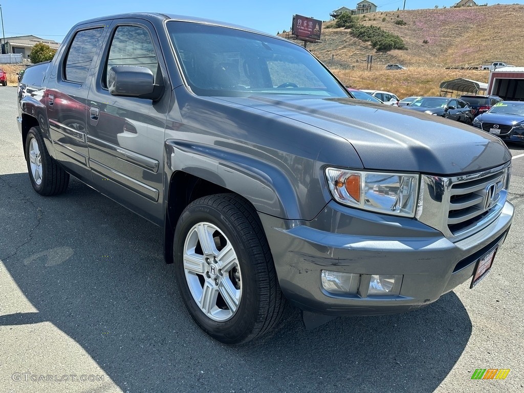 2012 Ridgeline RTL - Polished Metal Metallic / Gray photo #1