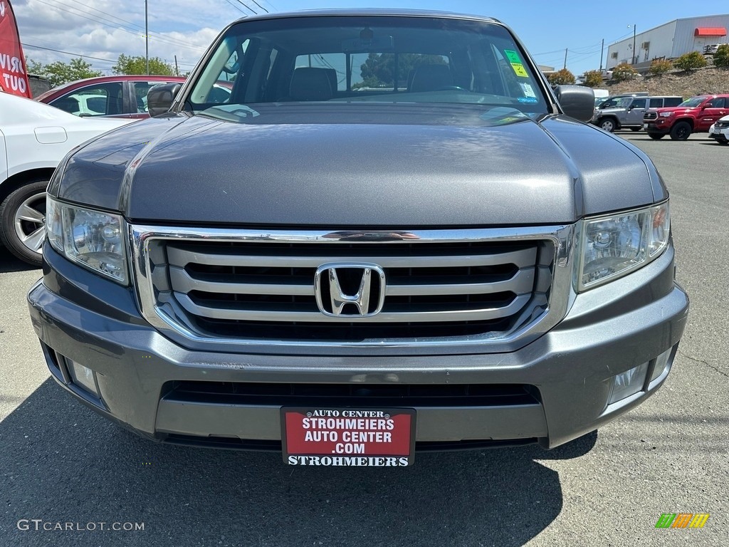 2012 Ridgeline RTL - Polished Metal Metallic / Gray photo #2