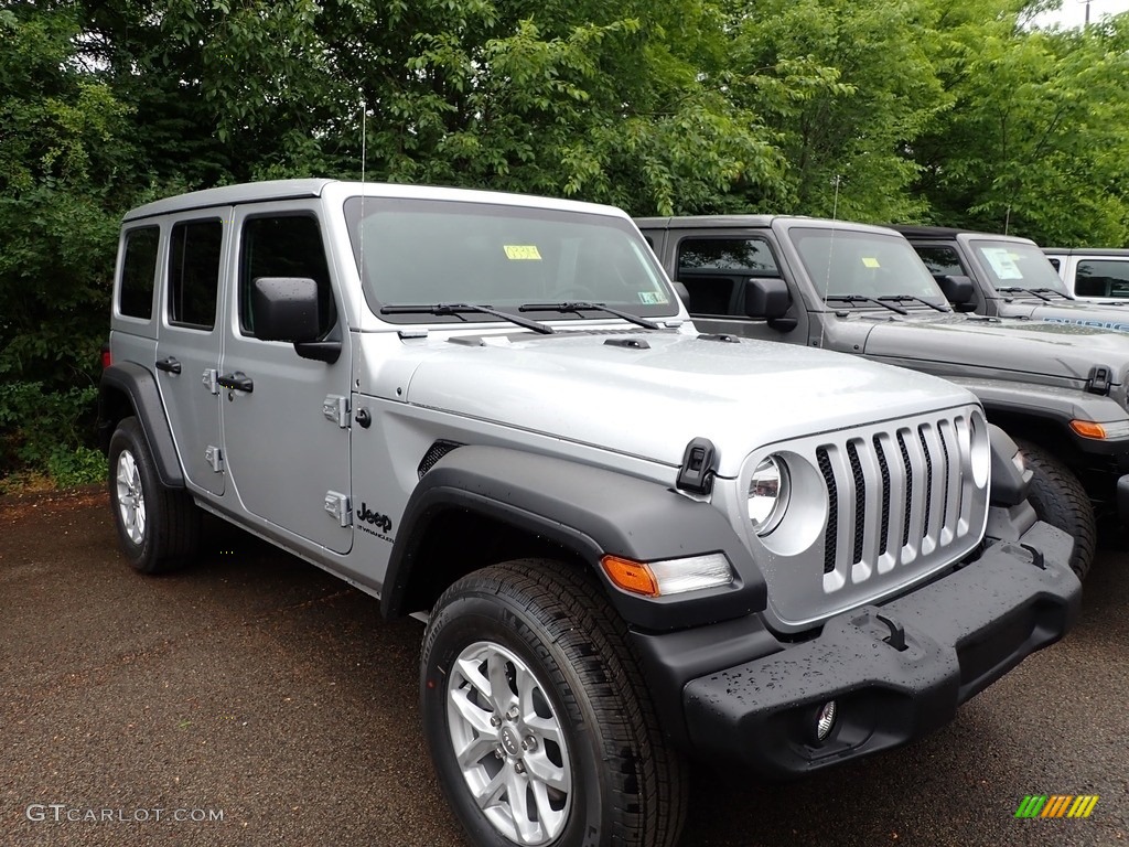 2023 Wrangler Unlimited Sport 4x4 - Silver Zynith / Black photo #3