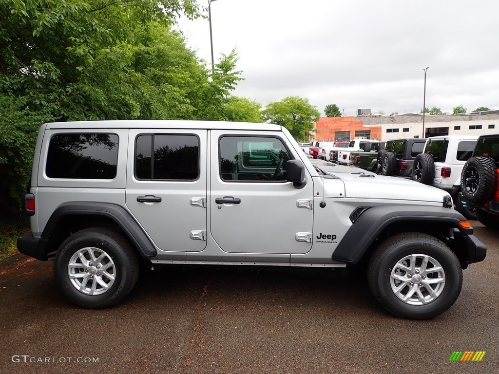 2023 Wrangler Unlimited Sport 4x4 - Silver Zynith / Black photo #4
