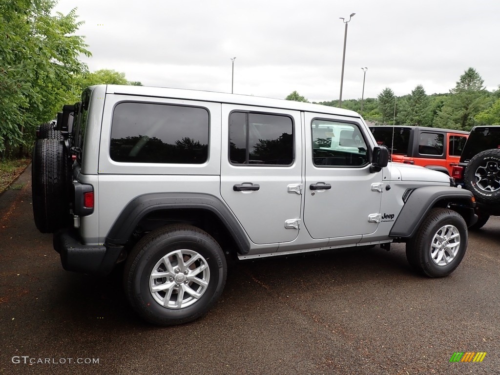 2023 Wrangler Unlimited Sport 4x4 - Silver Zynith / Black photo #5