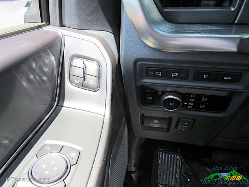 2023 F150 Lariat SuperCrew 4x4 - Star White Metallic Tri-Coat / Black photo #19