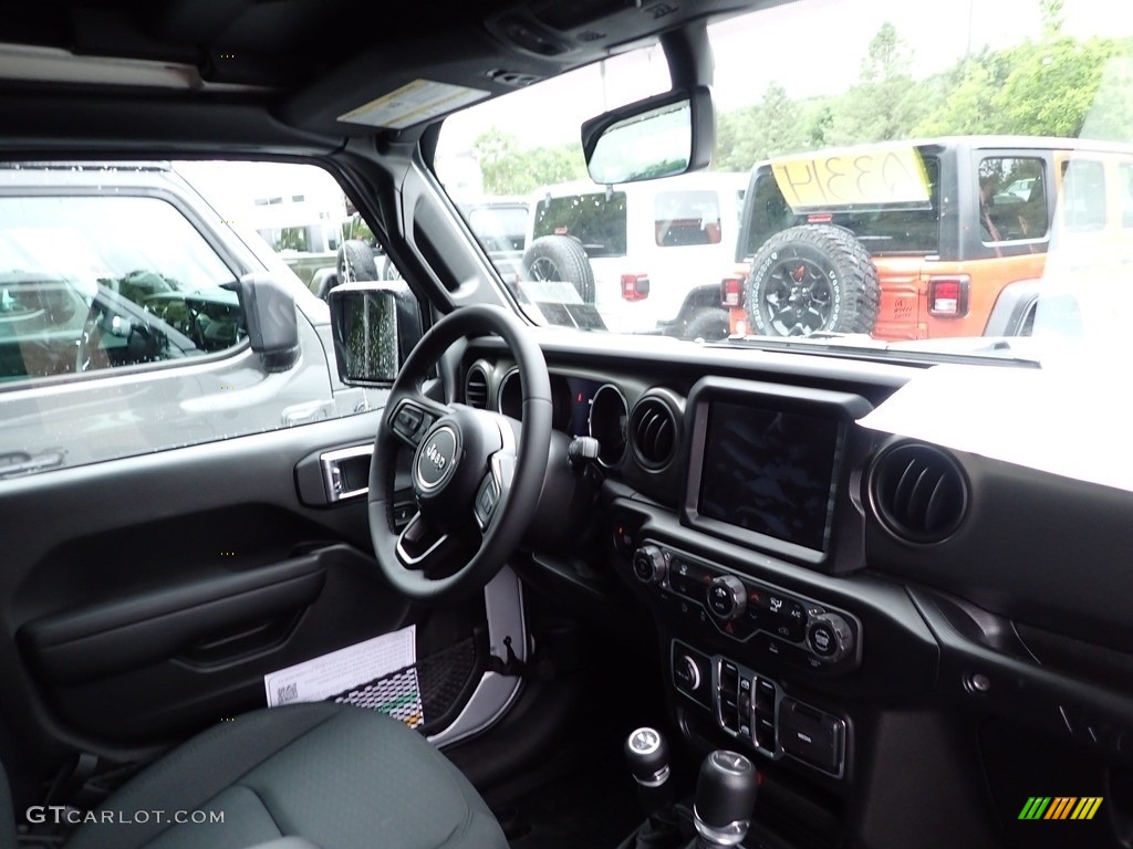 2023 Wrangler Unlimited Sport 4x4 - Silver Zynith / Black photo #10