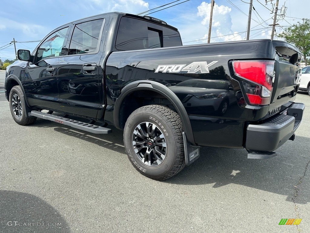 2021 Nissan Titan Pro-4X Crew Cab 4x4 Marks and Logos Photos