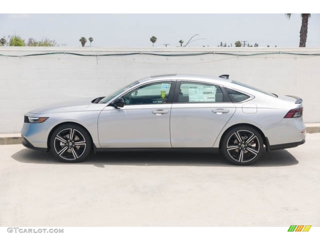 Lunar Silver Metallic 2023 Honda Accord Sport Hybrid Exterior Photo #146242446