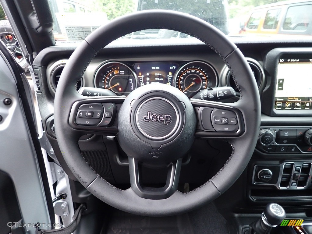 2023 Wrangler Unlimited Sport 4x4 - Silver Zynith / Black photo #23