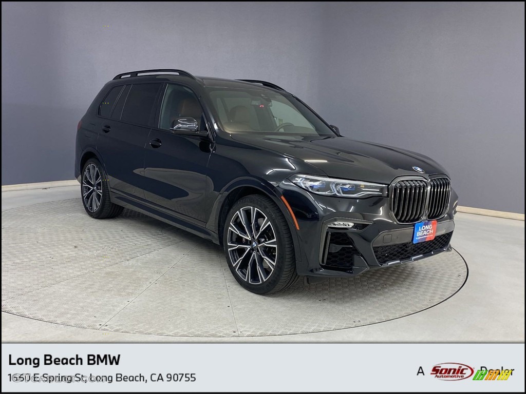 2021 X7 M50i - Black Sapphire Metallic / Tartufo photo #1