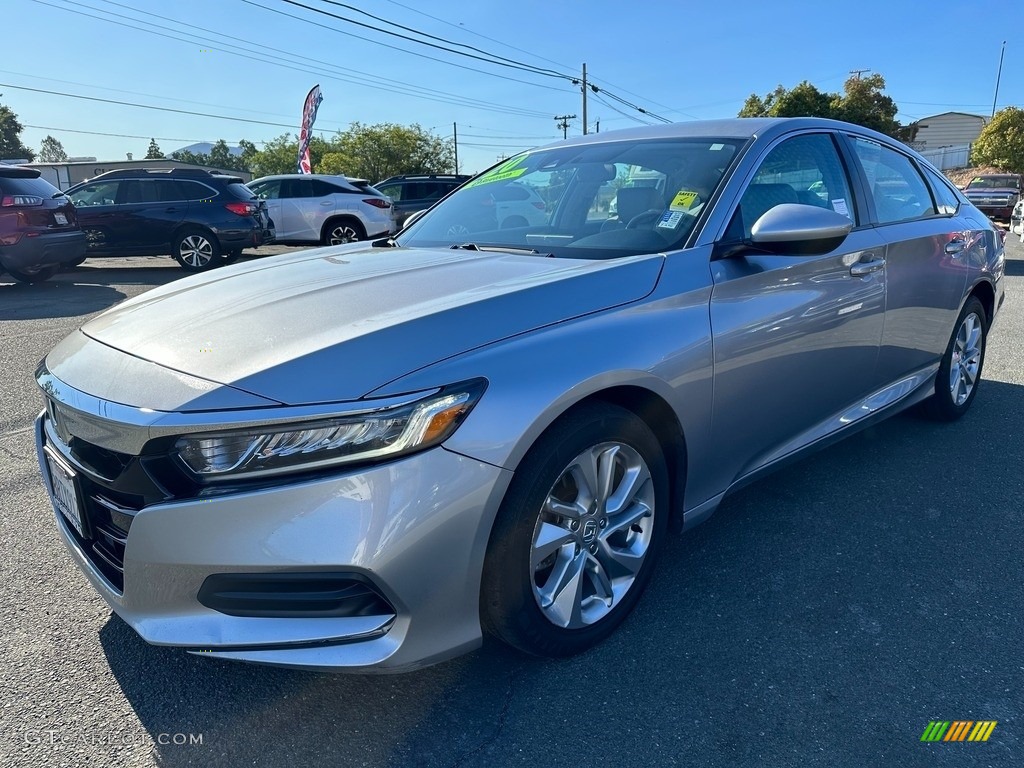 Lunar Silver Metallic 2020 Honda Accord LX Sedan Exterior Photo #146243346