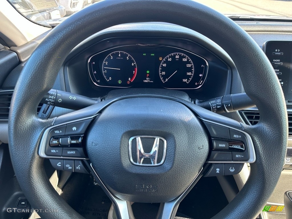 2020 Honda Accord LX Sedan Gray Steering Wheel Photo #146243400