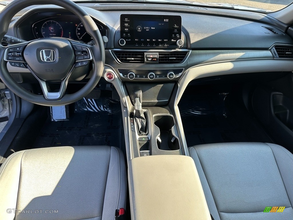 2020 Honda Accord LX Sedan Gray Dashboard Photo #146243445